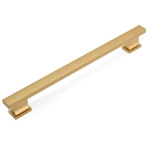 10 Pack – Cosmas 702-192GC Gold Champagne Contemporary Cabinet Hardware Handle Pull – 7-1/2″ Inch (192mm) Hole Centers