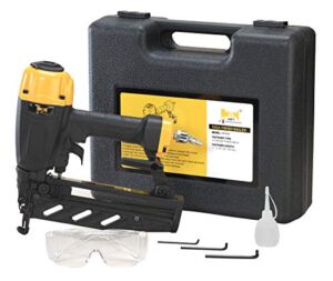 HBT HBT64P 16 Gauge Finish Nailer with Magnesium Housing, Straight Finish Nail Gun with Carrying Case, for 1-Inch up to 2-1/2-Inch Finish Nails