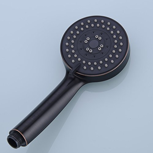 5 Function Handheld Shower Head – High Pressure Bath Spa Fixture, 4″ Oil Rubbed Bronze Finished | The Storepaperoomates Retail Market - Fast Affordable Shopping