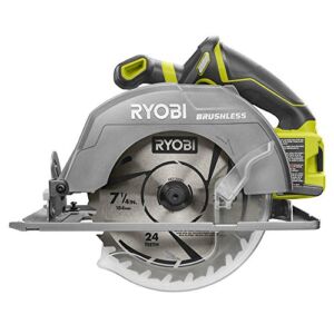 Ryobi 18-Volt ONE+ Cordless Brushless 7-1/4 in. Circular Saw (Tool Only)(Bulk Packaged, Non-Retail Packaging)