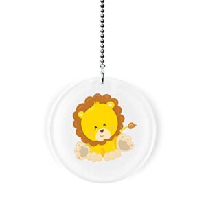 Nursery Safari Lion Fan/Light Pull