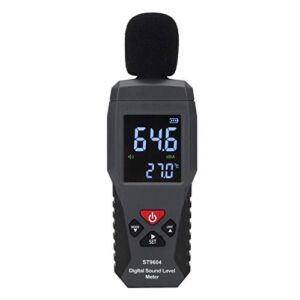 Sound Level Meter SMART SENSOR Range 30-130dB Sound Level Meter Logger Noise Measurement Decibel Monitoring Tester Digital Audio Level Meter
