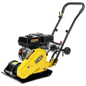 Stark Pro-Series 7.0HP 5500MAX VPM Walk Behind Plate Compactor Gas Vibration Compaction Force 2,360Lbs Force