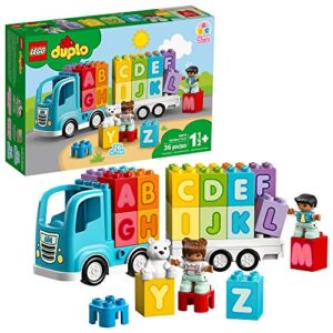 LEGO DUPLO My First Alphabet Truck 10915 ABC Letters Learning Toy for Toddlers, Fun Kids’ Educational Building Toy (36 Pieces)
