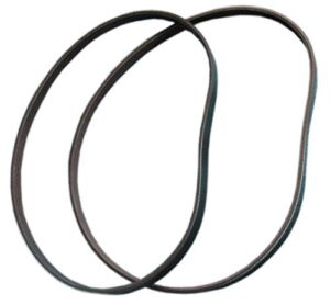 2 (Two) Drive Belt 124.32607 suitable for Sears Craftsman Band Saw
