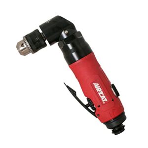 AIRCAT 4337: 3/8-Inch Reversible Angle Drill Air Tool with 1,600 RPM.75 HP Motor