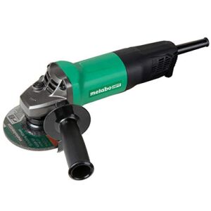 Metabo HPT 4-1/2-Inch Angle Grinder | Non-locking Paddle Switch | 7.9 Amp | Smallest Grip Circumference in its Class | 900W Input Motor | Lightweight | Dual-position Handle (G12SQ2)
