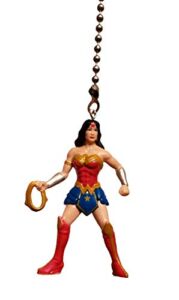 Wonder Woman Vintage Style Character Ceiling Fan Pull Chain Ornament Dangler Extra Length Extension
