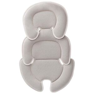 Innokids Head and Body Support Pillow Infant Car Seat Insert for Newborn to Toddler Stroller Cushion for Baby Shower Gifts (Gray)