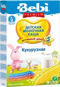 Bebi Milk Corn Cereal for Babies from 5 months 7oz/200g from Europe