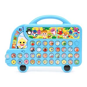 Pinkfong Baby Shark ABC Alphabet Bus Sound Pad | Baby Shark Toys, Baby Shark Books | Learning & Education Toys | Interactive Baby Toys for Toddlers 1-3 | Gifts for Boys & Girls
