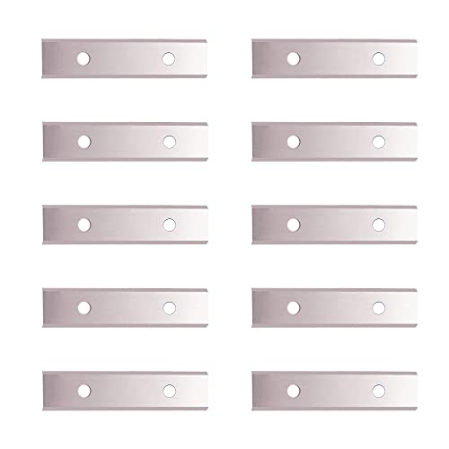 2″ (50mm) Paint Scraper Carbide Blades Double-Edged Reversible Replacement Blade (50X12X1.5mm), Pack of 10, Suitable For Most Hand-Held Scrapers | The Storepaperoomates Retail Market - Fast Affordable Shopping