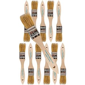 Pro Grade – Chip Paint Brushes – 12 Ea 1 Inch Chip Paint Brush