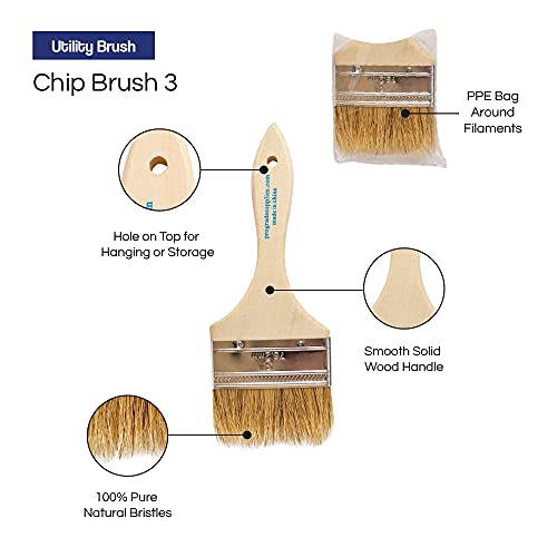 Pro Grade – Chip Paint Brushes – 96 Ea 3 Inch Chip Paint Brush | The Storepaperoomates Retail Market - Fast Affordable Shopping