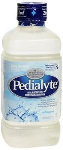 Pedialyte Liquid – Unflavored – 33.8 oz, Pack of 5