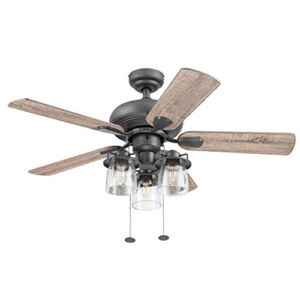 Prominence Home 51431-01 Crown Ceiling Fan, 42, Bronze