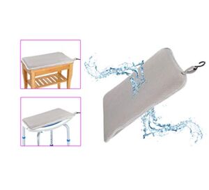 Shower Bench Seat Bathtub Cushion Shower Chair for Elderly Seniors Bath Cushion Shower Seats Transfer Bench Handicap Tub Benches for Bathtubs Disabled Shower Chairs Pillow Padded Bath Stools Seat Mat