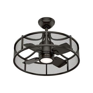 Hunter Seattle Indoor Ceiling Fan with LED Light and Wall Control