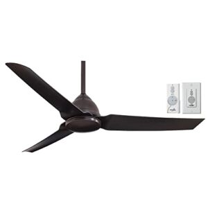 Minka-Aire F753-KA, Java Kocoa 54″ Outdoor Ceiling Fan with Remote and Additional Wall Control