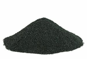 BLACK BEAUTY® Abrasive Blast Media Medium Abrasive 12/40 Mesh Size for use in Sandblast Cabinet – 50 LBS