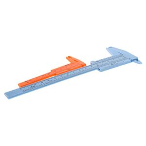 Utoolmart Vernier Caliper Set, Double Scale, Plastic Measuring Tool for Precision Measurements Outside Inside Depth 1 Pcs