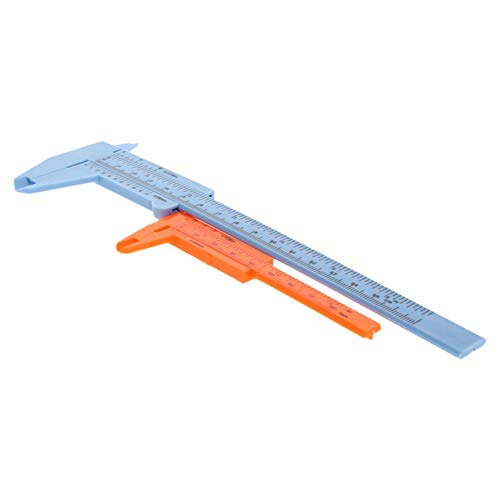 Utoolmart Vernier Caliper Set, Double Scale, Plastic Measuring Tool for Precision Measurements Outside Inside Depth 1 Pcs | The Storepaperoomates Retail Market - Fast Affordable Shopping