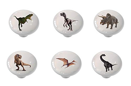 Set of 6 Realistic Looking Dinosaurs Drawer / Cabinet Knobs by Gotham Decor | The Storepaperoomates Retail Market - Fast Affordable Shopping