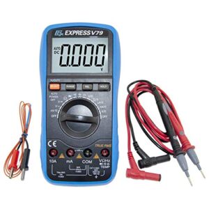 V79 Backlit Auto Ranging True RMS Digital Multimeter with Thermometer by EX ELECTRONIX EXPRESS
