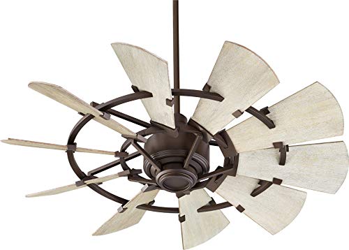 Quorum International Windmill 44″ Ceiling Fan – Oiled Bronze – 94410-86 | The Storepaperoomates Retail Market - Fast Affordable Shopping