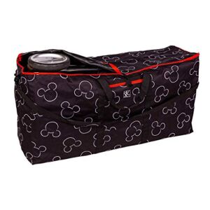 Disney Baby by J.L. Childress Single & Double Stroller Travel Bag, Black