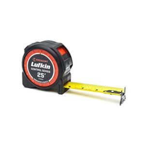 Crescent Lufkin 1-3/16 x 25′ Command Control Series Yellow Clad Engineers Tape Measure – L1025CD
