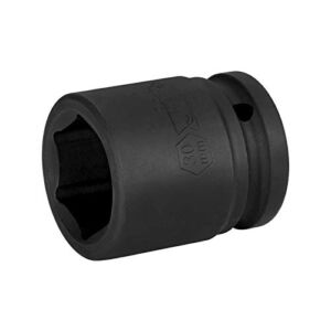 Jetech 3/4 Inch Drive 30mm Standard Impact Socket, Made with Chrome Molybdenum Alloy Steel, Heat Treated, 6-Point Design, Metric
