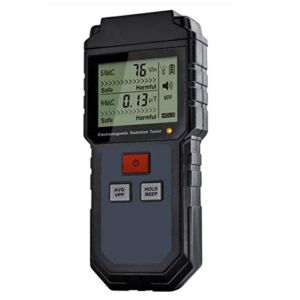 EMF Meter, Electromagnetic Radiation Tester,Hand-held Digital LCD EMF Detector, Great Tester for Home EMF Inspections, Office, Outdoor and Ghost Hunting