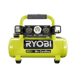 Ryobi 18-Volt ONE+ Cordless 1 Gal. Portable Air Compressor (Tool Only) (Renewed)