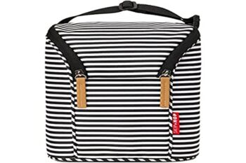 Skip Hop Baby Bottle Bag, Grab & Go, Black/White Stripe | The Storepaperoomates Retail Market - Fast Affordable Shopping