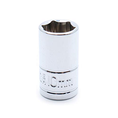 Dahszhi Shallow Socket 1/4 Inch Drive 10mm 6 Point -10pcs | The Storepaperoomates Retail Market - Fast Affordable Shopping
