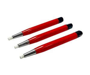 Fiberglass Scratch Brush Pen – 3 Pack – Jewelry, Watch, Coin Cleaning, Electronic applications, Removing rust and corrosion