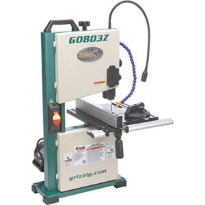 Grizzly Industrial G0803Z – 9″ Benchtop Bandsaw with Laser Guide and Quick Release