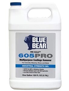 Blue Bear 605 Pro Coating Remover – One Gallon (128 oz)