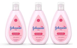 Johnson’s Baby Lotion Travel Size 1.7 oz (50ml) – Pack of 3