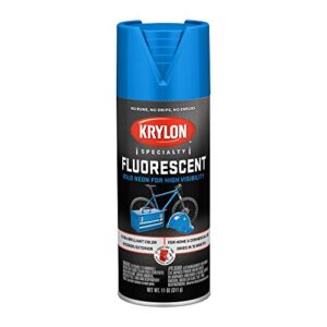 Krylon K03107777 Fluorescent Spray Paint, 11 Ounce (Pack of 1), Blue