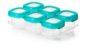 OXO Tot Baby Blocks Freezer Storage Containers 2 Oz – Teal