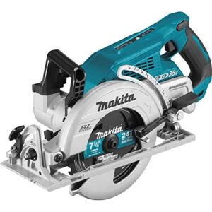 Makita XSR01Z 18V X2 LXT Lithium-Ion 36V Brushless Cordless Rear Handle 7-1/4″ Circular Saw, Tool Only (Renewed)