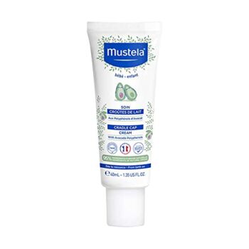 Mustela Baby Cradle Cap Cream – Newborn safe – with Natural Avocado – Paraben Free & Fragrance Free – 1.35 Fluid Ounce | The Storepaperoomates Retail Market - Fast Affordable Shopping