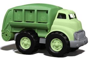 Green Toys Recycling Truck, Green CB – Pretend Play, Motor Skills, Kids Toy Vehicle. No BPA, phthalates, PVC. Dishwasher Safe, Recycled Plastic, Made in USA.
