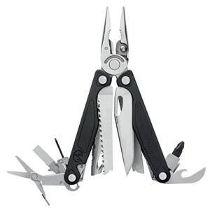 LEATHERMAN, Charge Plus Multitool with Scissors and Premium Replaceable Wire Cutters, Stainless Steel