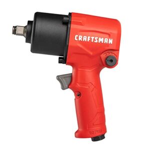 Craftsman CMXPTSG1004NB Air Impact Wrench, Red and Black