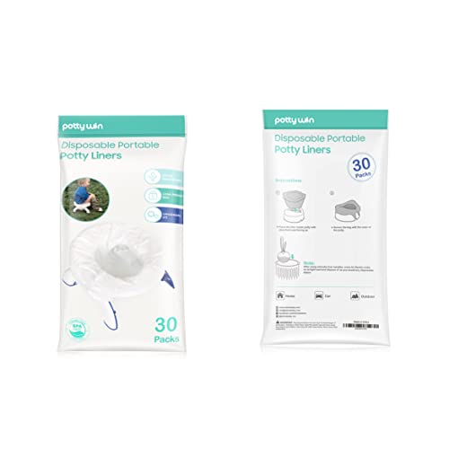 [60 Counts] Disposable Potty Liners compatible with OXO Tot 2-in-1 Go Potty, Potty Refill Bags for Toddler Travel, Universal Potty Bags Fit Most Potty Chairs | The Storepaperoomates Retail Market - Fast Affordable Shopping