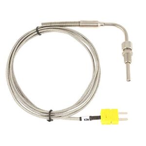 Zetiling EGT K Type Thermocouple,Thermocouple Temperature Sensors for Exhaust Gas Temp Probe with 1/8inch NPT Threads Exposed Tip Connector