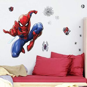 RoomMates RMK4234GM Spider-Man Peel and Stick Wall Decals 27.36 inches x 33.61 inches